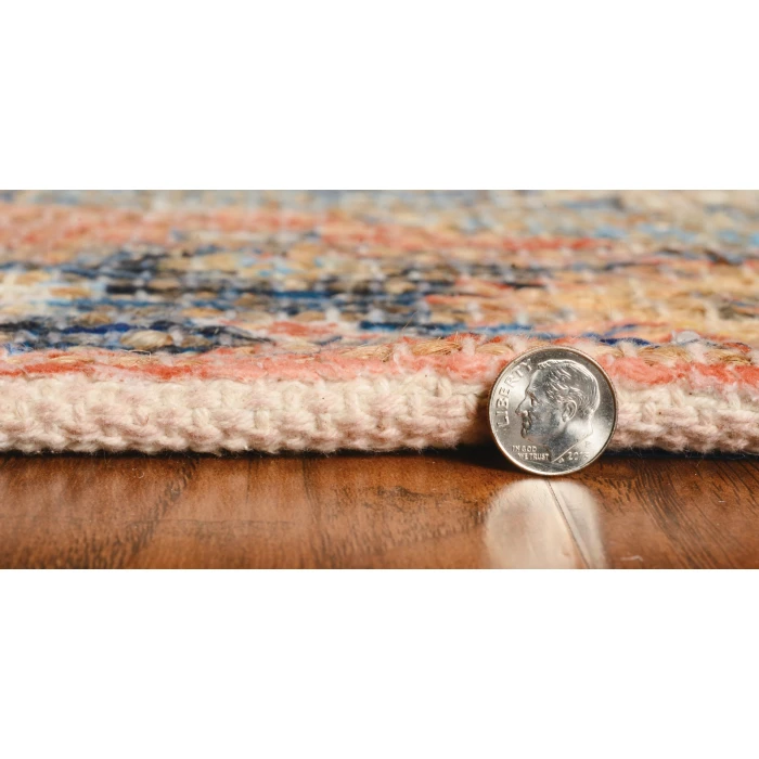 Kas Morris 2224 Blue Charisma Area Rug 27" x 45"
