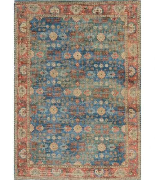 Kas Morris 2227 Blue/Red Traditions Area Rug 3'3" x 5'3"