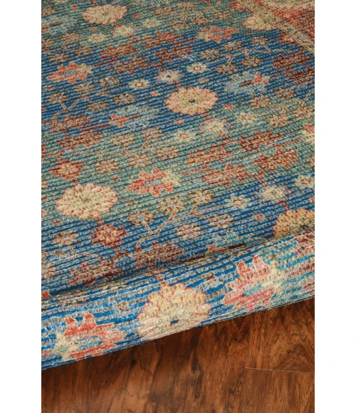 Kas Morris 2227 Blue/Red Traditions Area Rug 3'3" x 5'3"