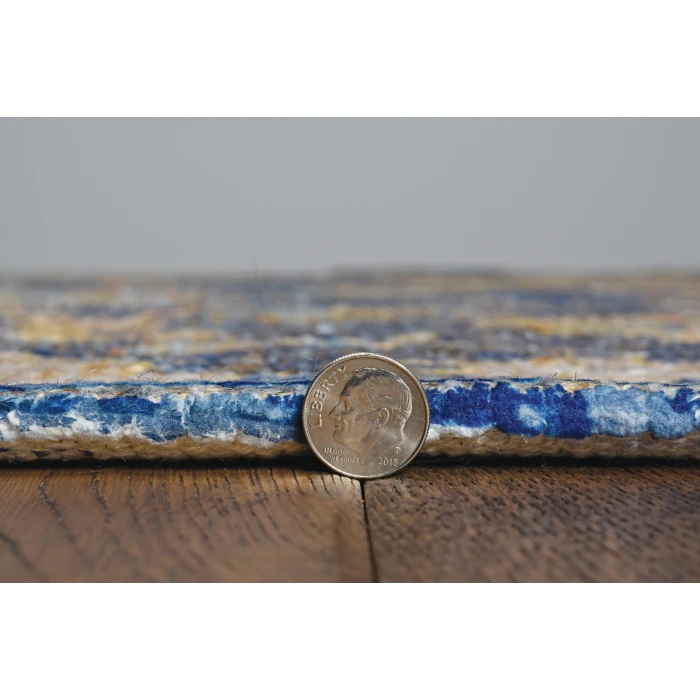 Kas Morris 2229 Blue Chloe Area Rug 8' 6" x 11"6"