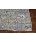Kas Morris 2232 Blue/Yellow Gramercy Area Rug 27" x 45"