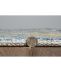 Kas Morris 2232 Blue/Yellow Gramercy Area Rug 27" x 45"