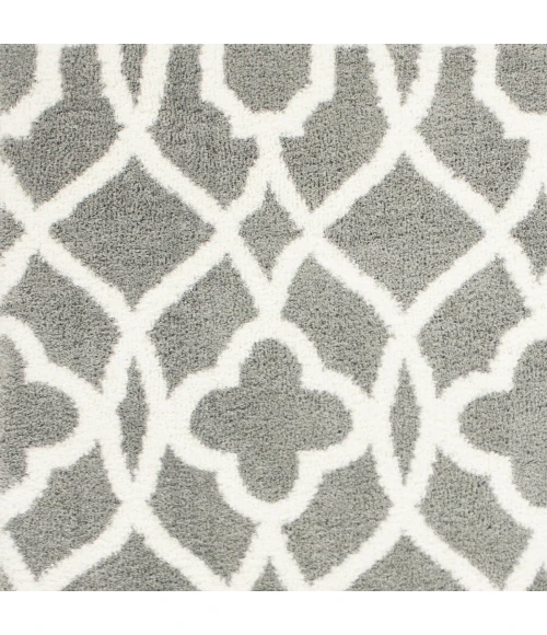 Kas Oasis 1653 Grey/Ivory Ironwork Area Rug 5'3" x 7'7"