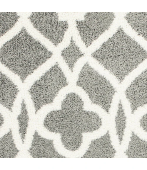 Kas Oasis 1653 Grey/Ivory Ironwork Area Rug 5'3" x 7'7"