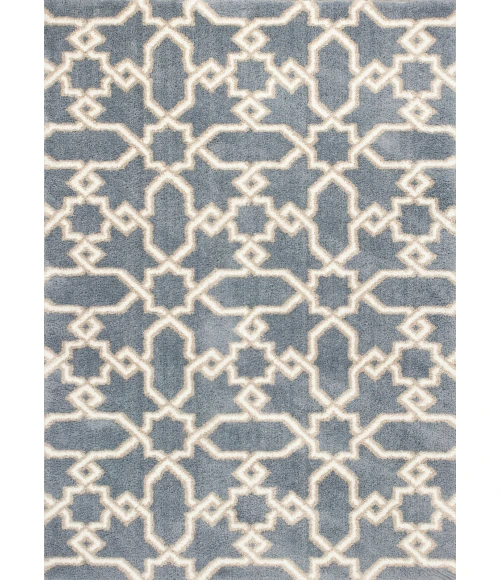 Kas Oasis 1654 Slate Blue Manor Area Rug 5'3" x 7'7"