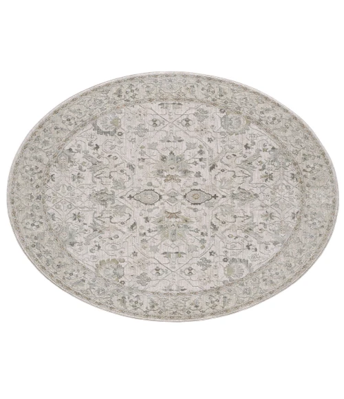Kas Peyton Ivory 4008 7 ft. 10 in. Round Rug