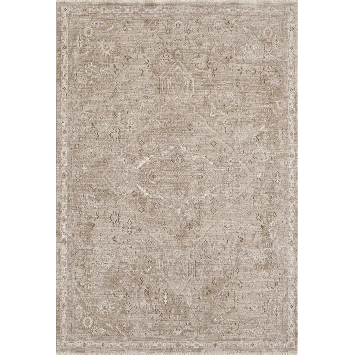 KAS Portia Taupe 4900 2ft.6in. x 8ft. Rectangle Rug