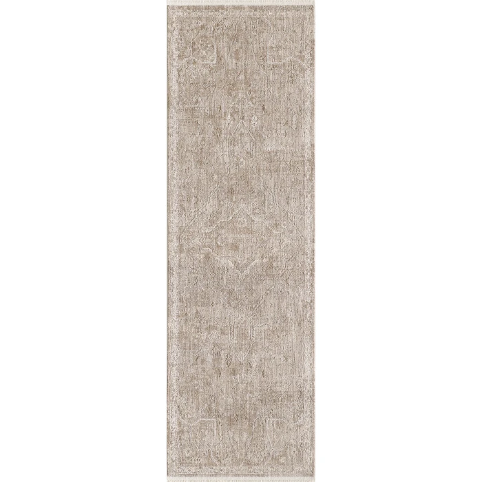 KAS Portia Taupe 4900 2ft.6in. x 8ft. Rectangle Rug