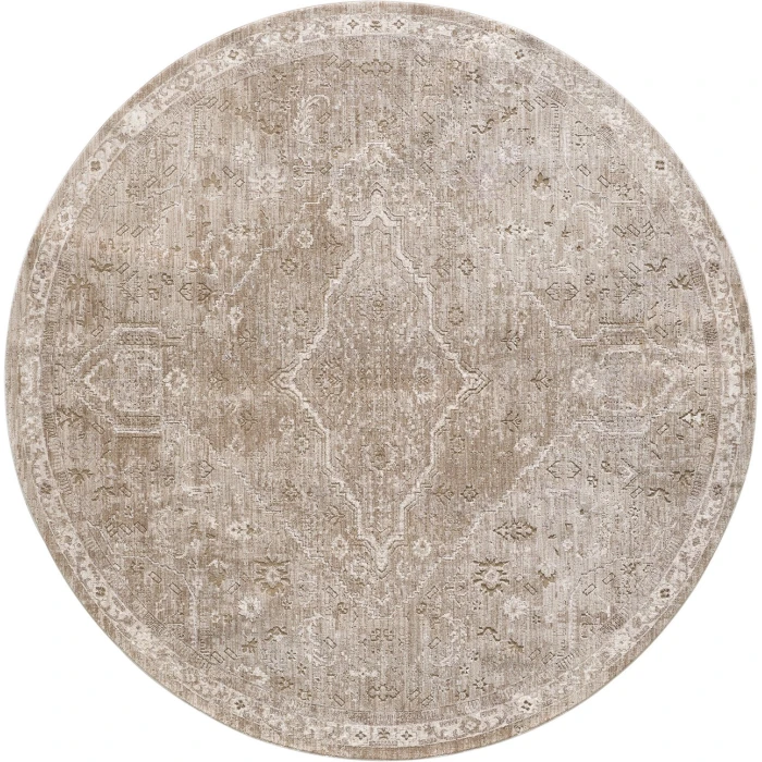 KAS Portia Taupe 4900 2ft.6in. x 8ft. Rectangle Rug
