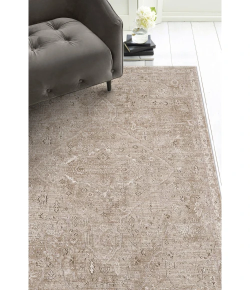 KAS Portia Taupe 4900 2ft.6in. x 8ft. Rectangle Rug