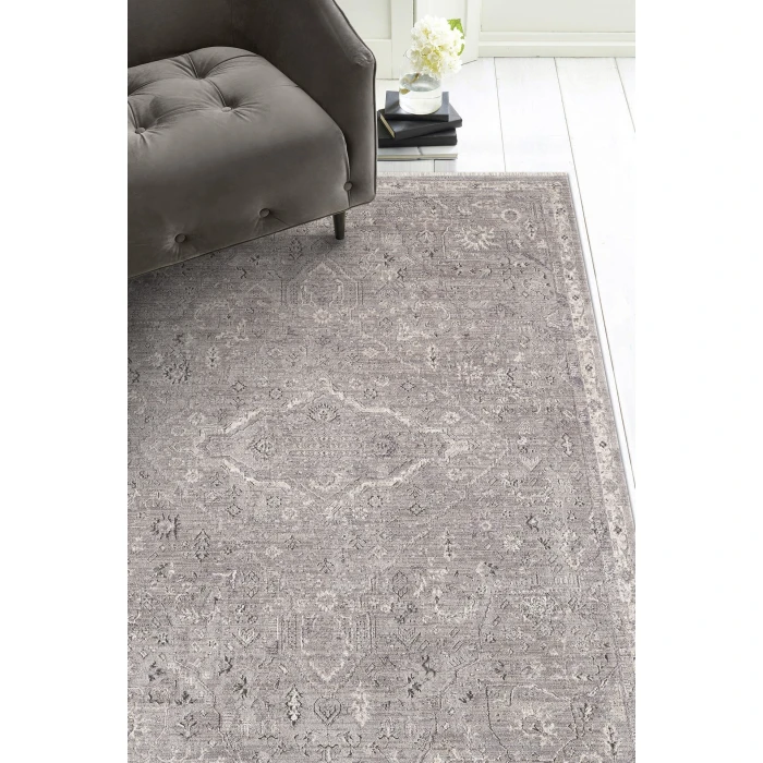 KAS Portia Silver 4904 2ft.6in. x 8ft. Rectangle Rug