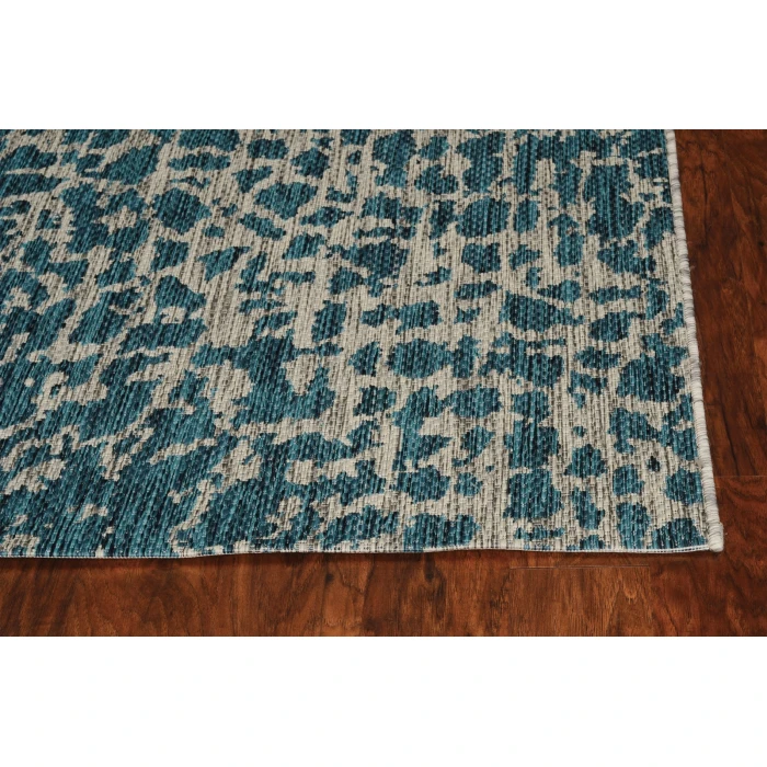 Kas Provo 5750 Teal Safari Area Rug 5'3" x 7'7"