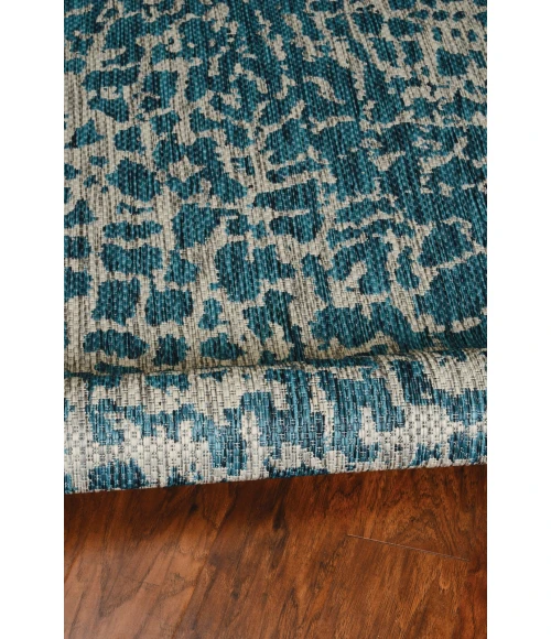Kas Provo 5750 Teal Safari Area Rug 2’7” x 3’11”