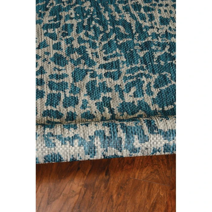 Kas Provo 5750 Teal Safari Area Rug 5'3" x 7'7"