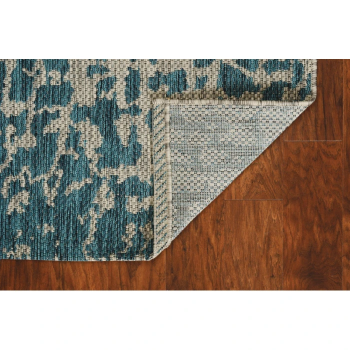 Kas Provo 5750 Teal Safari Area Rug 5'3" x 7'7"