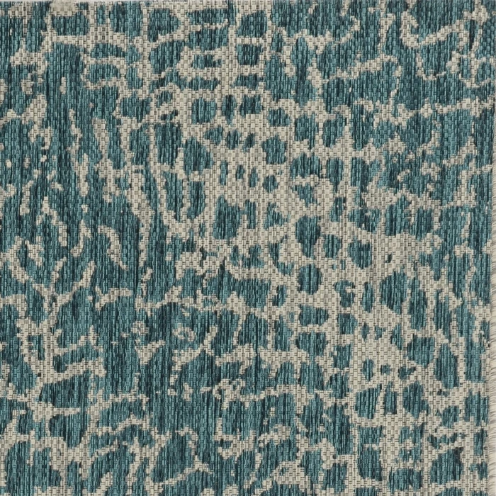 Kas Provo 5750 Teal Safari Area Rug 5'3" x 7'7"