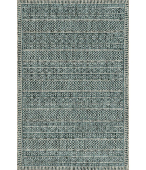 Kas Provo 5755 Teal Horizon Area Rug 7'10" Round