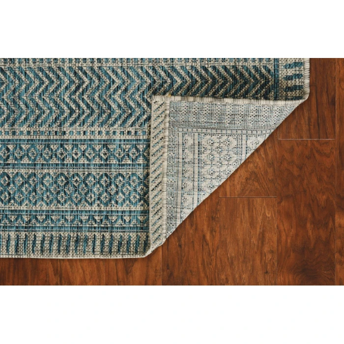 Kas Provo 5755 Teal Horizon Area Rug 3'3" x 4'11"
