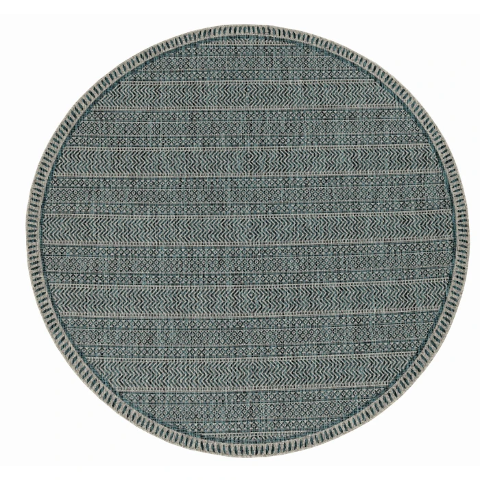 Kas Provo 5755 Teal Horizon Area Rug 3'3" x 4'11"
