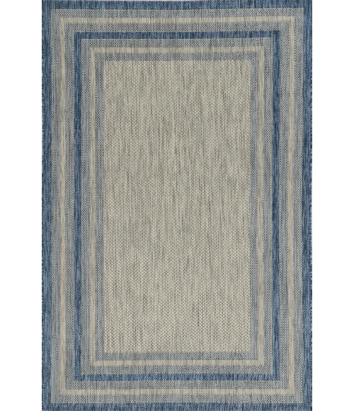 Kas Provo 5756 Grey/Denim Cape Cod Area Rug 3'3" x 4'11"