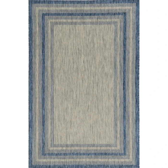 Kas Provo 5756 Grey/Denim Cape Cod Area Rug 2’7” x 3’11”