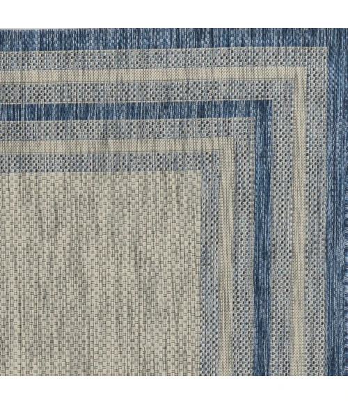 Kas Provo 5756 Grey/Denim Cape Cod Area Rug 3'3" x 4'11"