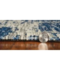 Kas Provo 5760 Grey/Denim Strokes Area Rug 3'3" x 4'11"