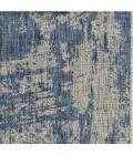Kas Provo 5760 Grey/Denim Strokes Area Rug 3'3" x 4'11"