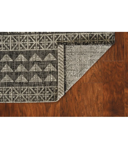Kas Provo 5761 Charcoal Tribe Area Rug 7'10" Round