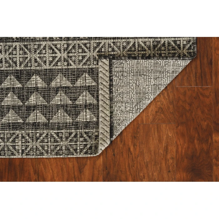 Kas Provo 5761 Charcoal Tribe Area Rug 3'3" x 4'11"