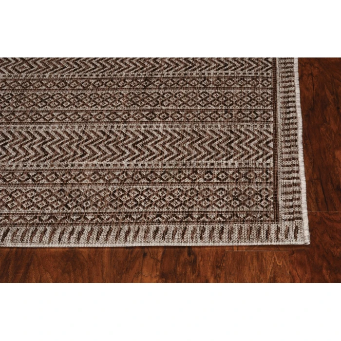 Kas Provo 5762 Mocha Izetca Area Rug 7'10" Round