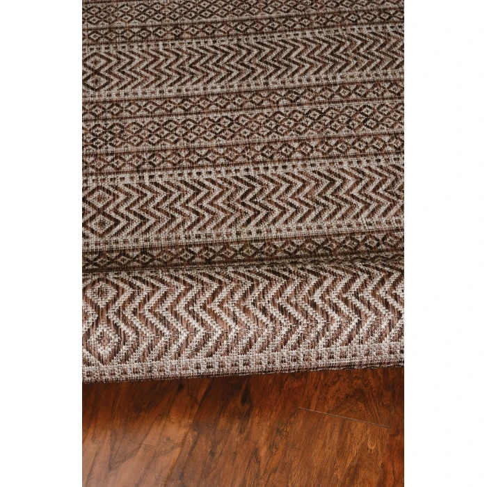 Kas Provo 5762 Mocha Izetca Area Rug 7'10" Round
