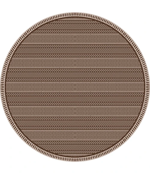 Kas Provo 5762 Mocha Izteca Area Rug 3'3" x 4'11"