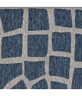 Kas Provo 5763 Blue/Grey Bedrock Area Rug 3'3" x 4'11"