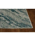 Kas Provo 5765 Grey/Teal Strokes Area Rug 3'3" x 4'11"