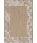 Kas Provo 5766 Natural Greek Key Area Rug 7'10" Round