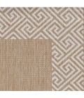 Kas Provo 5766 Natural Greek Key Area Rug 7'10" Round