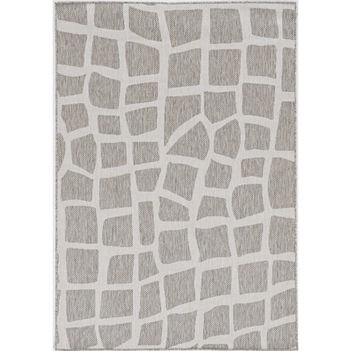 Kas Provo 5768 Ivory/Grey Bedrock Area Rug 2’7” x 3’11”