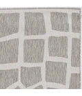 Kas Provo 5768 Ivory/Grey Bedrock Area Rug 3'3" x 4'11"