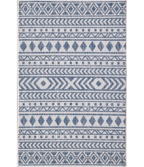 Kas Provo 5776 Ivory/Blue Natura Area Rug 7'10" x 10'10"