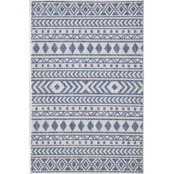 Kas Provo 5776 Ivory/Blue Natura Area Rug 2’7” x 3’11”
