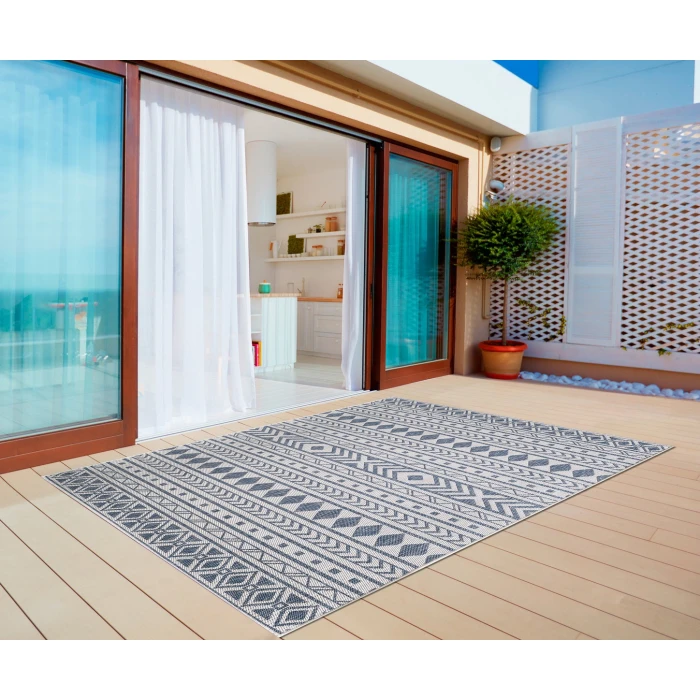 Kas Provo 5776 Ivory/Blue Natura Area Rug 2’7” x 3’11”