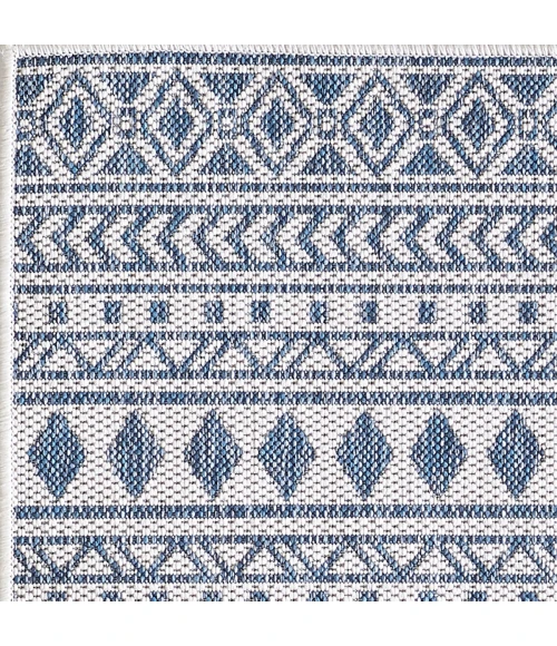 Kas Provo 5776 Ivory/Blue Natura Area Rug 7'10" x 10'10"