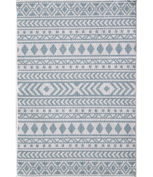 Kas Provo 5777 Ivory/Aqua Natura Area Rug 7'10" x 10'10"