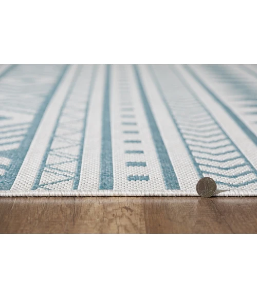 Kas Provo 5777 Ivory/Aqua Natura Area Rug 7'10" x 10'10"