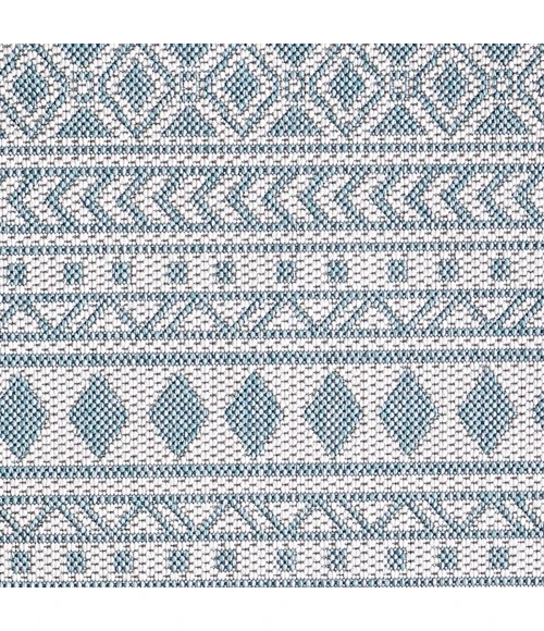 Kas Provo 5777 Ivory/Aqua Natura Area Rug 7'10" x 10'10"