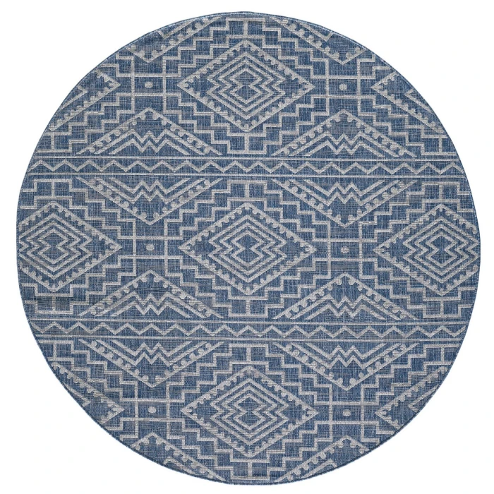 Kas Provo 5778 Blue Quinn Area Rug 7'10" Round