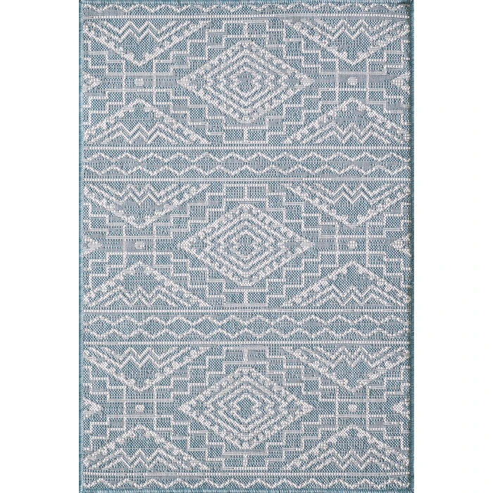 Kas Provo 5779 Aqua Quinn Area Rug 7'10" Round