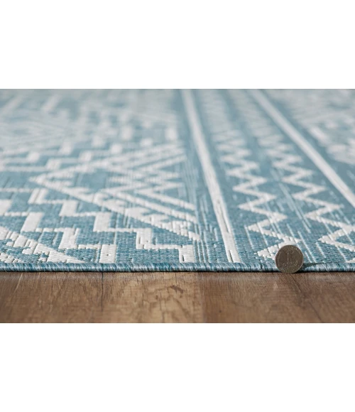 Kas Provo 5779 Aqua Quinn Area Rug 7'10" x 10'10"