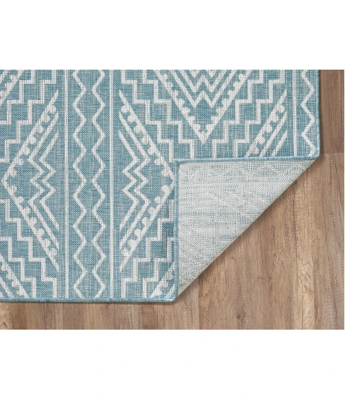 Kas Provo 5779 Aqua Quinn Area Rug 7'10" x 10'10"